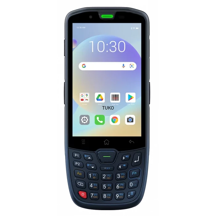 Terminal mobilny SEUIC AUTOID10 – widok z przodu - jasny motyw