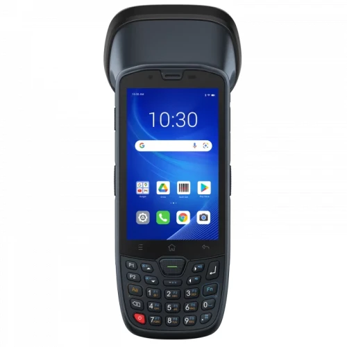 Terminal mobilny SEUIC AUTOID10-DPM – widok z przodu z ciemnym ekranem